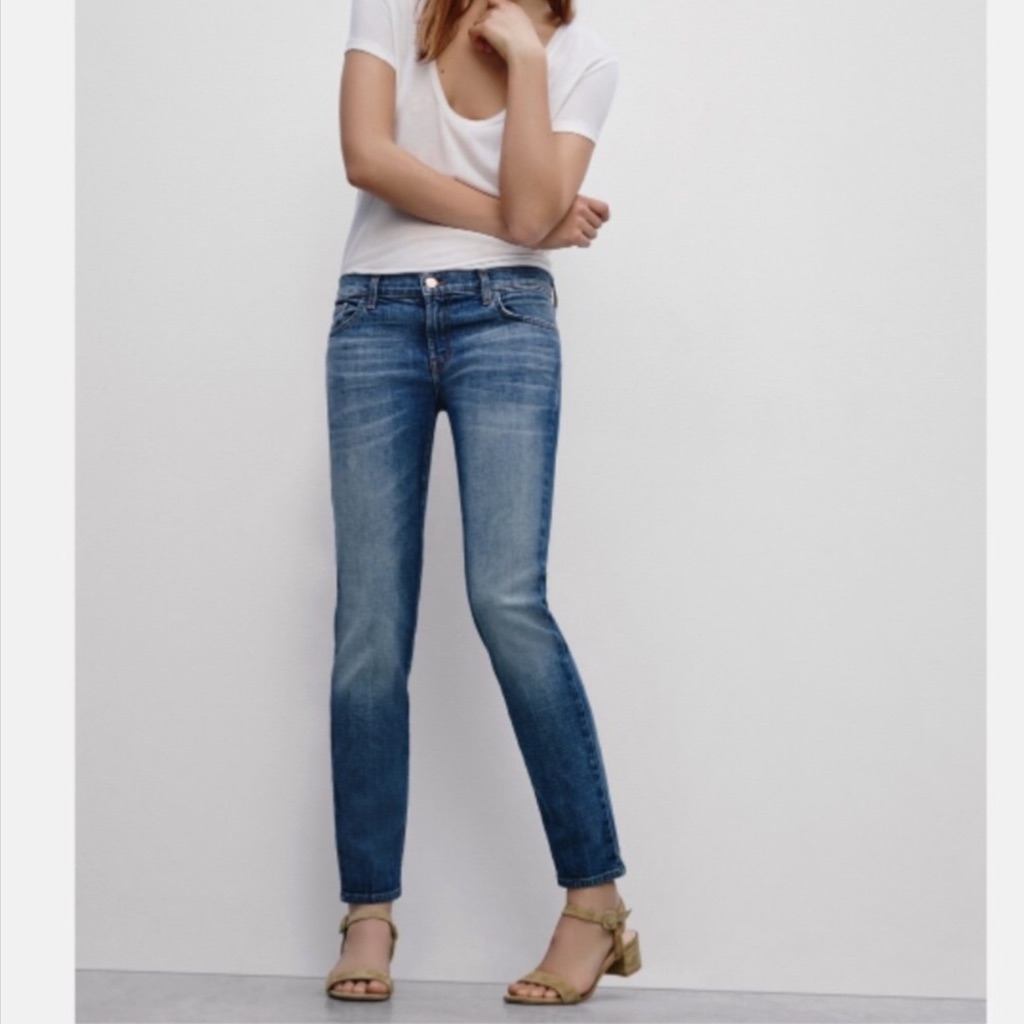 J Brand Cropped Ellis Jeans Rival 26 J Brand Cropped Ellis Jeans Rival 26